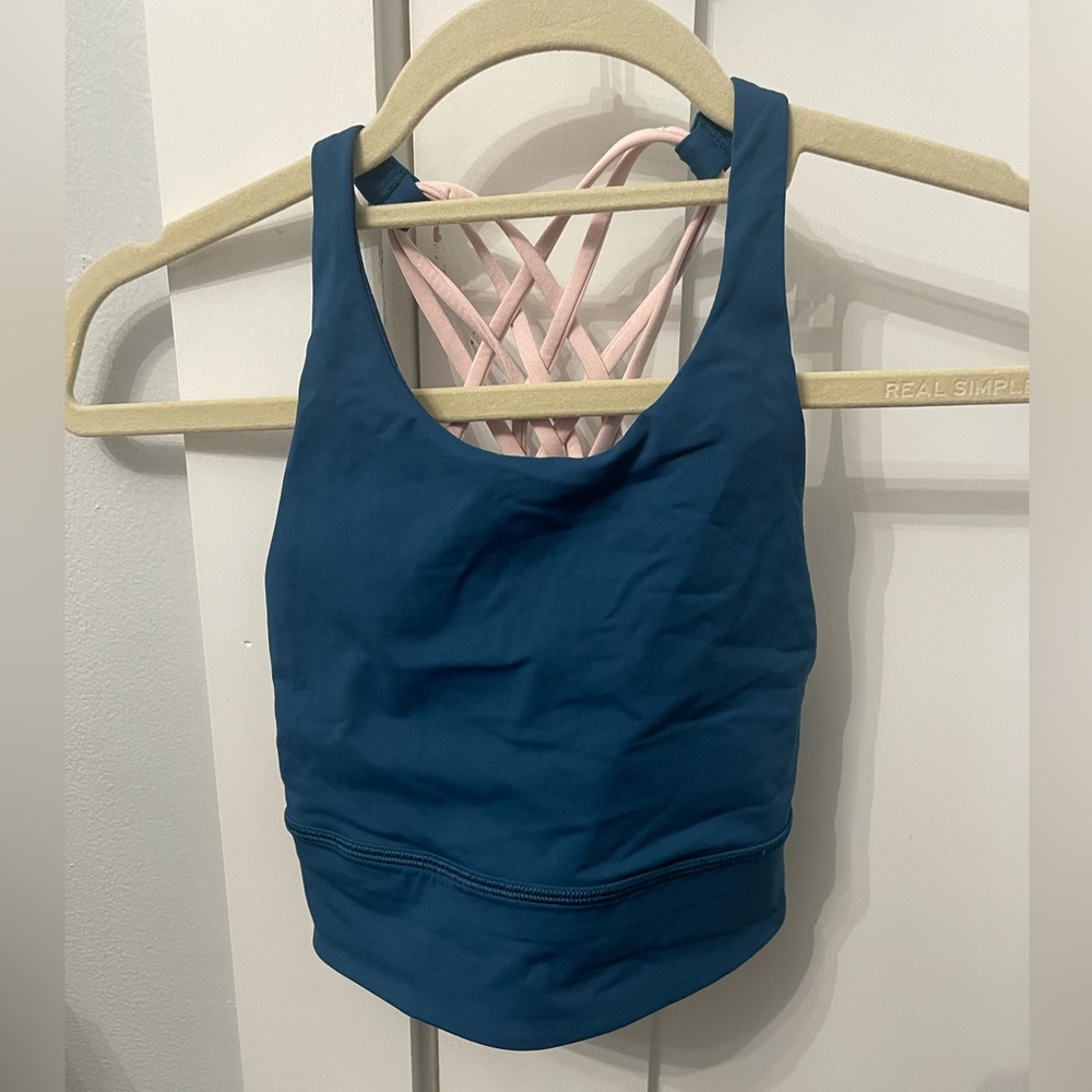 Lululemon Free to Be Wild Longline Bra. Size 6